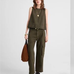Madewell Women's Wide Leg Cargo Pants